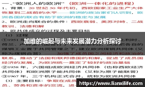 加维的崛起与未来发展潜力分析探讨